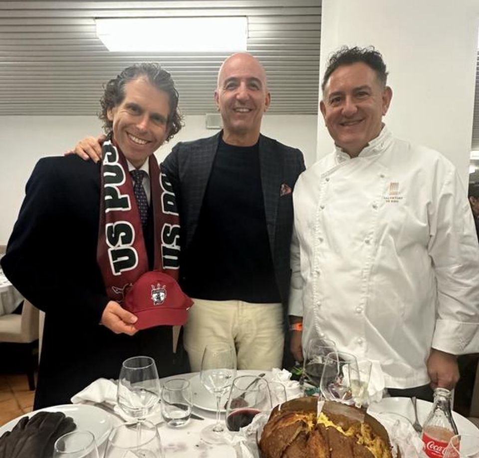 De Rosa con Gennaro Crescenzo e Sal De Riso