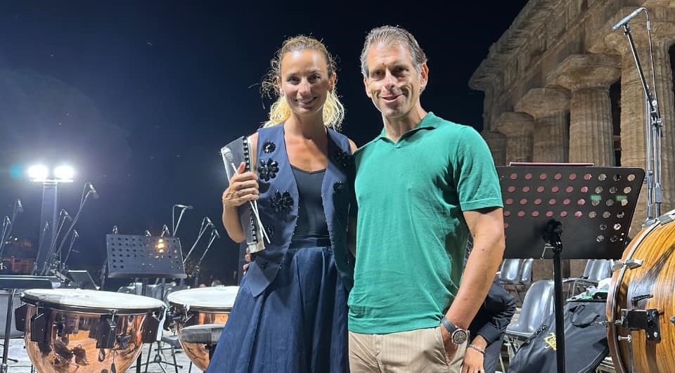 Domenico De Rosa e Beatrice Venezi